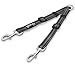 No Tangle Reflective Dog Leash Coupler - Double Dog Walker and Trainer Leash - Two Dogs Adjustable Splitter Lead - Each Side Adjusts 11