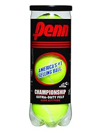 Pelotas de tenis Penn Championship High Altitude - Pelotas de tenis presurizadas de fieltro de servicio extra