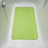 Joylink Antislip Antibacterial Bath Tub Mat, 16 x 28 inches, Green