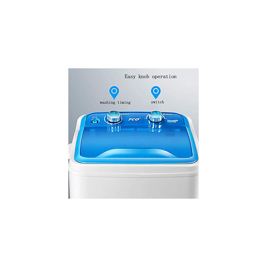 DIOE Portable Compact Mini Single Tub Washing Machine W Wash And Spin