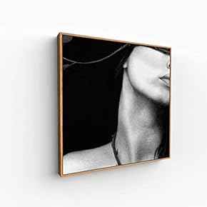 Canvas Wall Art for Living Room, Bedroom Portrait Framed Canvas Prints for Home Decoration Ready to Hang - 16x16 inches