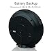 (2nd Gen) Dual Alarm Clock Radio with Bluetooth Speaker and USB Charger for Bedrooms, LED Bedside Clock with Multi-Color Night Light for Kids, Loud Alarm for Heavy Sleepers, Digital FM, Battery Backup