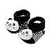 Itaar Rattle My First Baby Socks Adorable Unisex Cartoon Animal Socks for Infant Newborn 0-6 Months