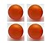 Little Tikes - Toddler / Kids Replacement Basketball Ball - 5.82 inch diameter (Pack of 4)