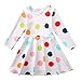 Crytech Kids Organic Cotton Dot Princess Dress for 6M-5T Baby Girls(3-4 Years)thumb 1