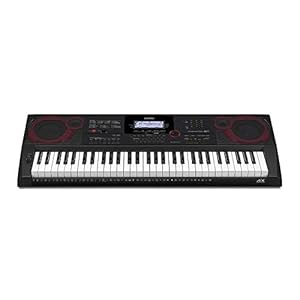 Casio CT-X8000IN 61-Key Portable Keyboard with Piano tones, Black