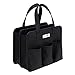 Everything Mary Tag Along Storage Tote | Organizer Bag for Home, Office, Crafts, and Accessories | Multi-Purpose Storage Organizer for Travel … (Black)