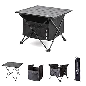 Draagbare en afneembare opvouwbare camping picknick tafel tuin outdoor licht camping tafel en stoel met opbergtas…
