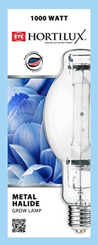 Eye Hortilux Blue (Daylight) Super Metal Halide (MH) Lamp, 1000W