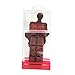 BestOfferBuy Novelty Melting Chocolate Silicone Rubber Door Stop Stopper Wedge Brown