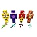 VANVENE FNAF Pixelated Mini Action Figures