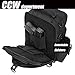 Tactical Sling Bag Pack Military Rover Shoulder Sling Backpack Daywalker Concealed Carry Bag with 2 Detachable Holsters,Small