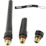 Estone 1 Set WP-17 18 26 TIG Welding Torch Long Back Cap 57Y02 57Y03 57Y04