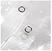 Eforgift Waterproof Mildew-Free Shower Curtain for Bath, 72Wx72L, 3D Cube