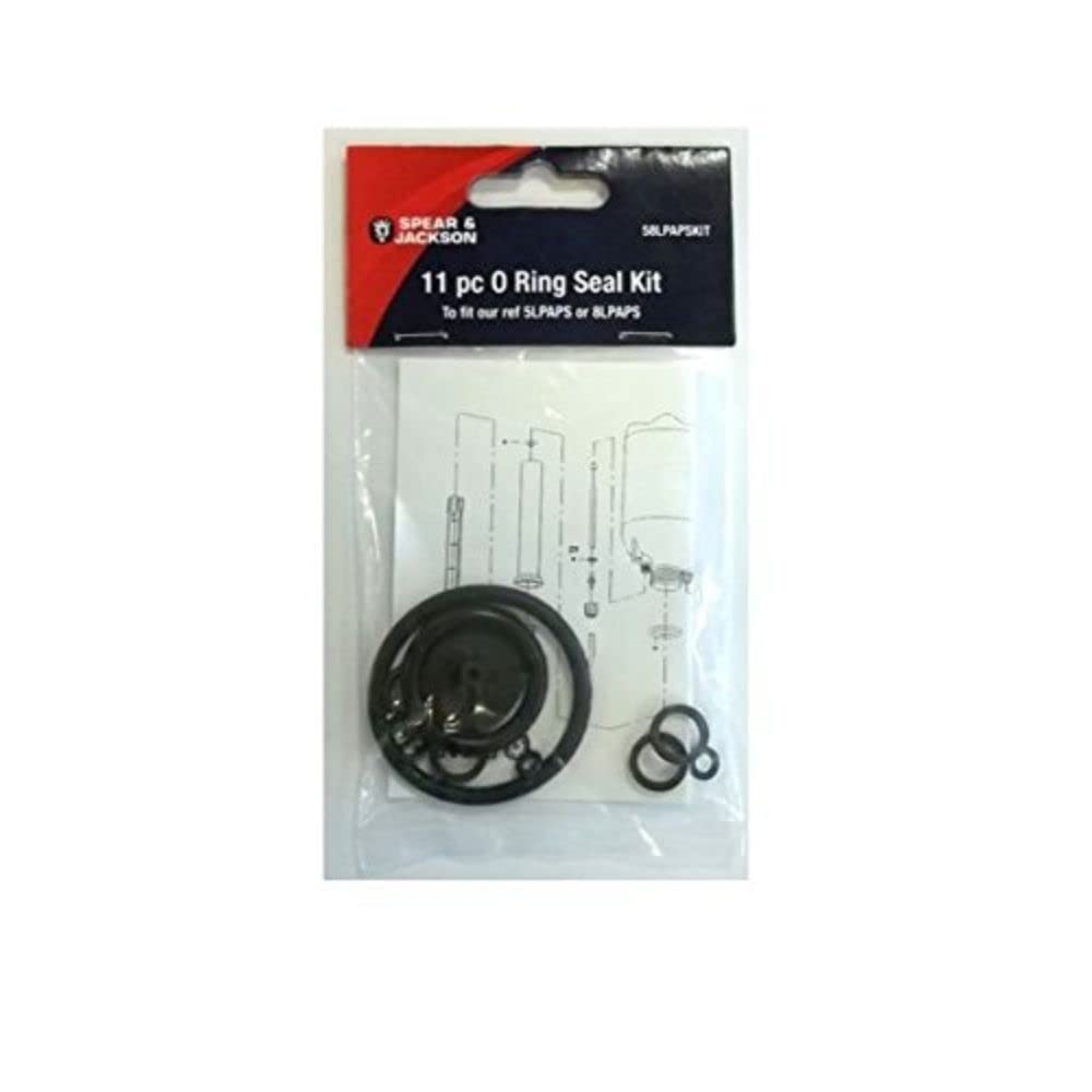 Spear & Jackson 58LPAPSKIT Set of 11 'O' Ring Seals for 5LPAPS & 8LPAPS