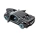 CLEVER BOYS 1:32 Diecast Vehicle Car Model Toy Pull Back with Sound Light for Kids Over 3 Year up. (Black)