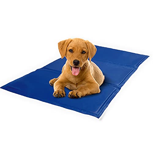 Pet Cooling Mat, Durable Pet Cool Mat Non-Toxic Gel Self Cooling Pad, Great for Dogs Cats in Hot Summer (Small 30cm x 40cm)