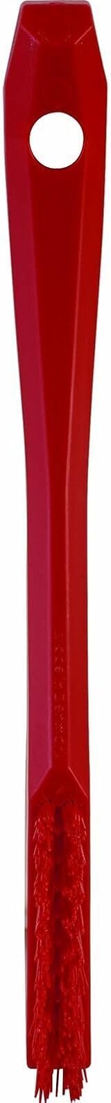 Vikan 44014 Very Hard Detail Brush Red 205mm Length 20mm Width 40mm Height view 8