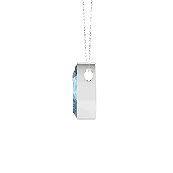 LUSTRE AND LIGHT Pear Shape Natural Swiss Blue