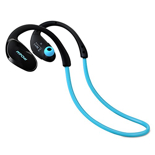 MPOW Cheetah Sport Bluetooth 4.1 Wireless Stereo Headset Headphones Earphone Earbuds - Retail Packaging - Blue