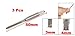 Uxcell M3 x 0.5mm Pitch Taper and Plug Metric Tap, 3x0.5mm, 3-Piece