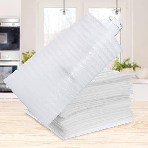 Premium Foam Packing Sheets (50 Count,7 x11 7/8 inches) Cushion Foam Wrap Sheets, Moving Supplies for Dishes, Glasses and Furniture, Packing Cushioning Supplies, Soft and Durable Ultimate Protection