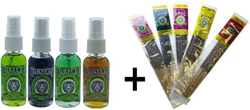 Blunt Max 4 Assorted 1oz Air Freshener + 5 Assorted 11" Incense Pack Special Set