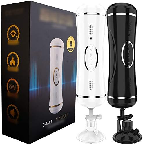 FUBULECY Smart Double Masturbation Device Adult Products For Men (Color : Black)
