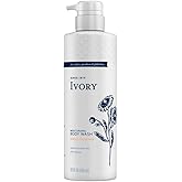 Ivory Sensitive Skin Moisturizing Body Wash, Hint of Chamomile, 17.9 Fl Oz (Pack of 4)