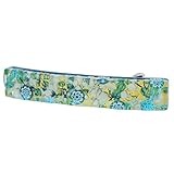 GlassOfVenice Murano Glass Venetian Reflections Hair Clip - Aqua Gold