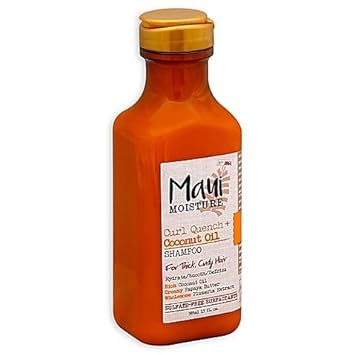 Amazoncom Maui Moisture Curl Quench Coconut Oil Shampoo For