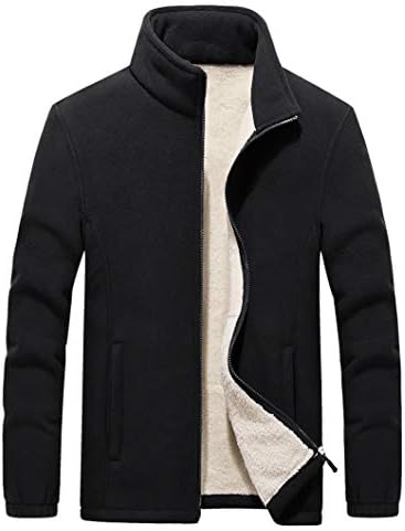 Duyang Mens Casual Thicken Full Zip 