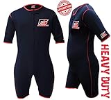 FIGHTSENSE MMA Neoprene Sweat Sauna Suit Weight Loss Slimmimg Fitness Gym Exercise Training Black