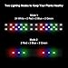 NICREW LED Aquarium Light for 12-18 inches Planted Fish Tank, White and Tri-Colored RGB LEDs, 13W