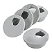 HomeDone Desk Grommet 2-Inch Gray 5-Pack