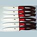 GAOGAO Kitchen Bar Ceramic Steak Knife Super Sharp Knifes 6 Pcs Kitchenware