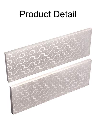 S SATC Diamond Stone 400/1000 Grit Tools Diamond Sharpening Stones 8 Inch Diamond Knife Stone Sharpener Sharpening Stone Plate - Thumbnail 5