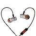 VersionTech Wired in-Ear Headphones Earphones Headset Earbuds with Microphone for iPhone 6S Plus iPad Mini Android Phones Windows Phones MP3 MP4 and Tablets(Gray)