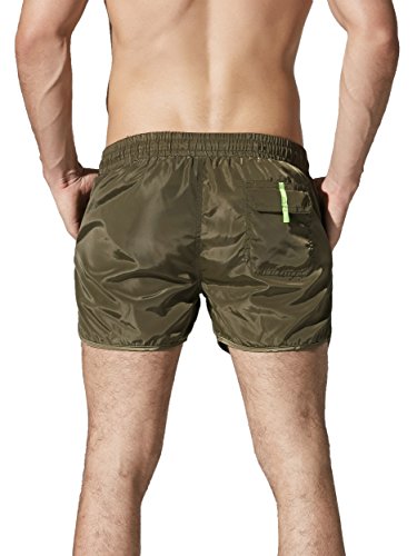 image for Neleus Mens Runner Athletic Shorts Swimming Trunks with Pockets, 708  