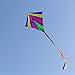 Hengda Kite for Kids 30-Inch Diamond Kite, Easy Flyer - Incudes 30m String and Handle
