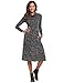 Womens Cowl Neck Long Sleeve Lightweight Sweater Dress w/pockets