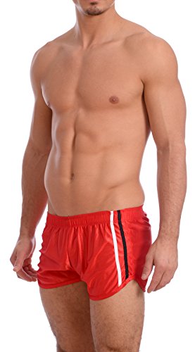 Men s new shiny work out dazzle boxing shorts by gary m…