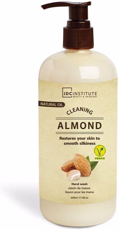 IDC INSTITUTE Natural Oil Hand Soap Almond 500ml Gentle Cleansing