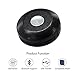 AMALEN Bluetooth Wireless Waterproof Shower Outdoor Sport Speaker with 5W Driver, Suction Cup, Built-in Mic, Hands-Free Speakerphone Black
