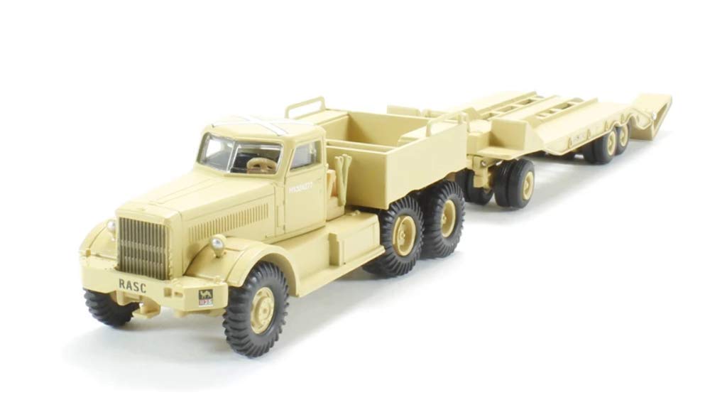 Oxford Diecast 1:76 Diamond T980 Tank Transporter TRC Western Desert 1942 GHQ Cairo Collectable model 76DT001
