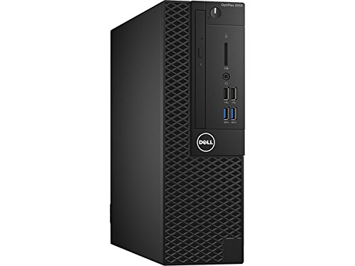 Dell OptiPlex Small form factor Business Desktop PC, Intel i5-7500 Quad-Core 3.4 GHz Processor, 8GB DDR4, Ethernet, DVD±RW, Display Port/HDMI, Windows 10 Pro (SFF 256GB SSD)