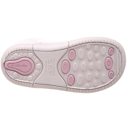 Stride Rite SRTech Emilia Bootie (Infant/Toddler),White,3 Infant XW