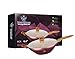 WaxonWare 12.5 Inch Non Stick Wok & Glass Lid Coated With Marbellous (A 100% PFOA & APEO Free German Non Stick Coating) - For Stir-Frying, Shallow Frying, Deep Frying & Braising