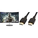 Sceptre 24" Curved 75Hz Gaming LED Monitor Full HD