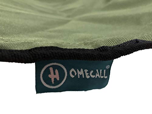 HOMECALL Camping-Klappstuhl, Armlehnen mit Becherhalter - Grün – Bild 6